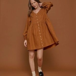 Tradlands Remi Mini Dress in Sienna